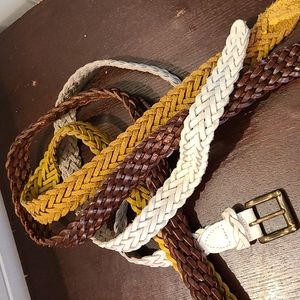 Bundle 3 woven belts